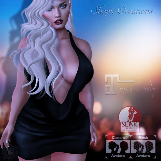 ::SC:: Vanity Dress Black