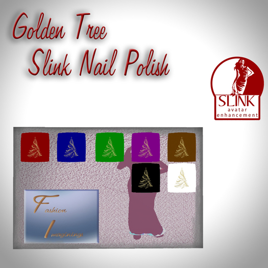 Golden Tree Slink Nail Polish (Boxed)