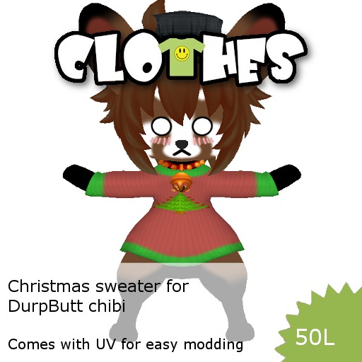 *DurpButt* Chibi - Christmas Sweater