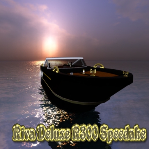 B&B Design Riva Deluxe R300 Speedake *DRIVABLE!* (boat / speedboat / yacht / ship)