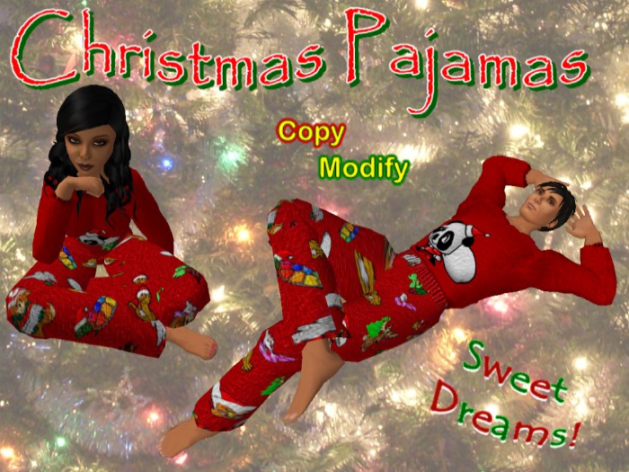 *Timeless PJs* Christmas Animals - red