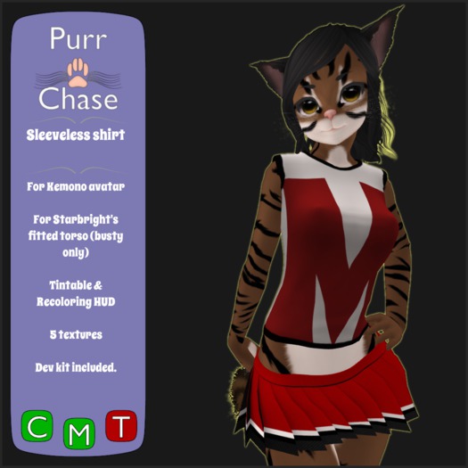 [P&C] [Kemono] Sleeveless Shirt (Starbright)