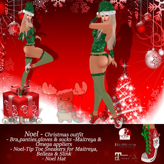 ATTITUDE NOEL-CHRISTMAS OUTFIT
