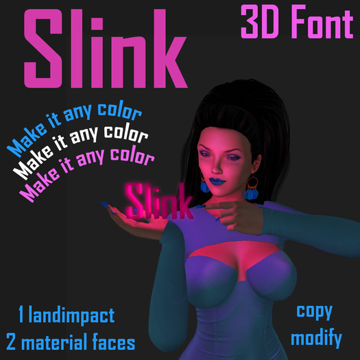 Slink 3D Text