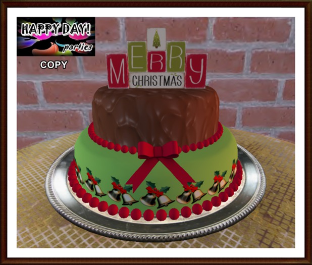 Christimas - Bells Cake