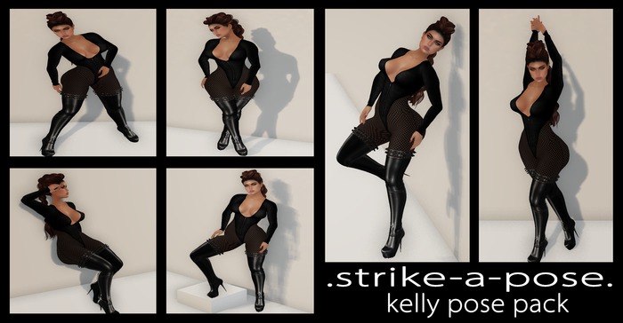 .strike-a-pose. Kelly Pose Pack