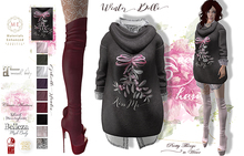 .::Pretty Winter Belle - Berries::. Sweater - Shirt - Boots
