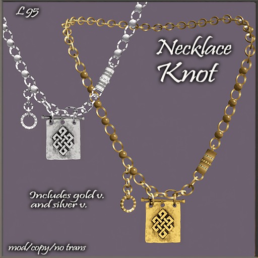 Necklace Knot T.E.D./2 col
