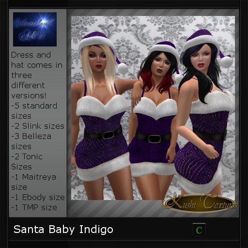 Santa Baby Indigo