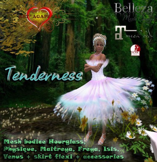 ART*AGAPE*AL Dress Tenderness