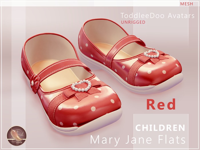 Red Toddler Slippers