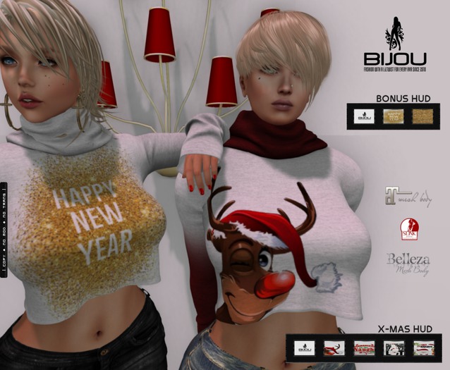 | bijou | CELEB sweater XMAS
