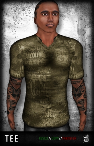 DEF! Tee/ Hopeless / Kaki