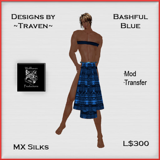 WMX Silks - Bashful Blue BOXED