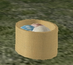 Laundry Basket with Laundry