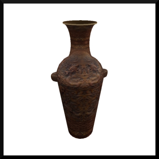 Vase - Oriental Dragon Two