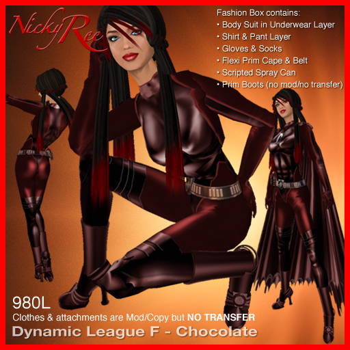 Dynamic League F Suit Chocolate
