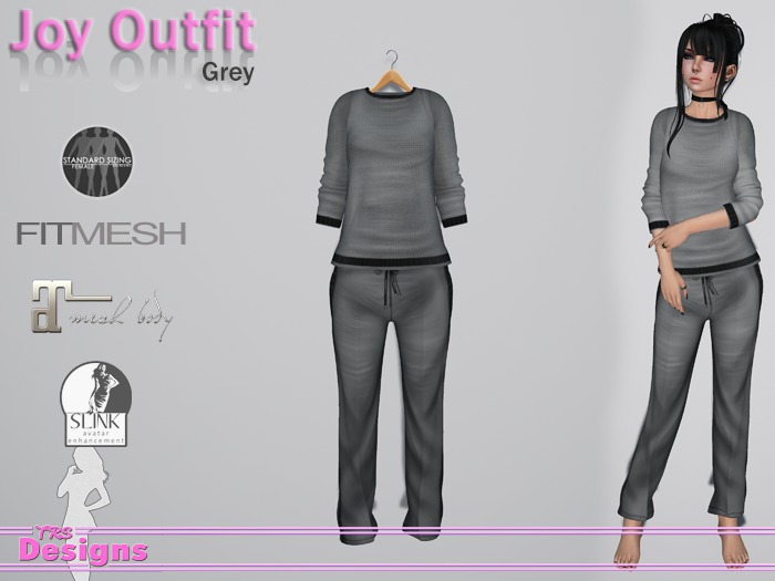 Joy Outfit Grey