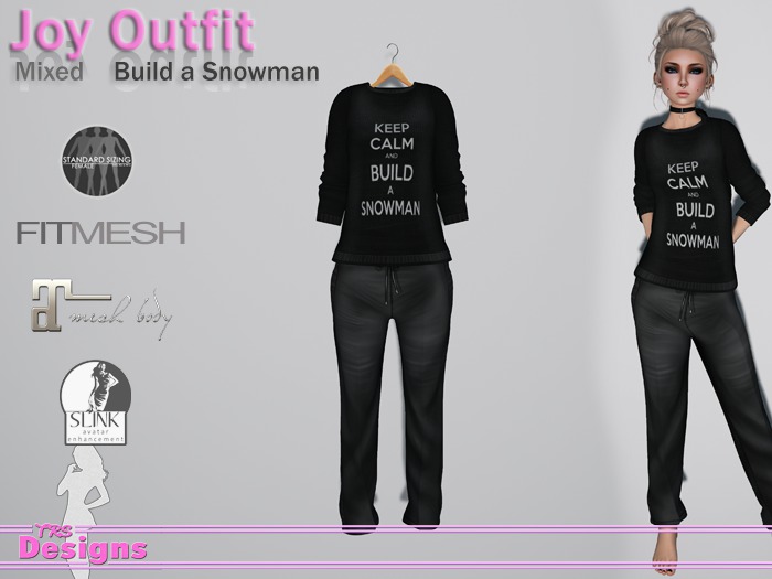 Joy Outfit Mixed Build A Snowman