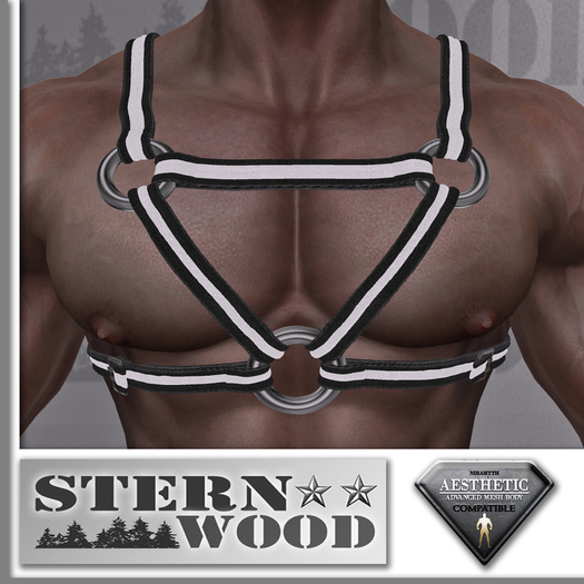 Sternwoods  "Harness Black/White" Box