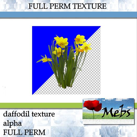 TEXTURE Daffodil FULL PERM (512X512)