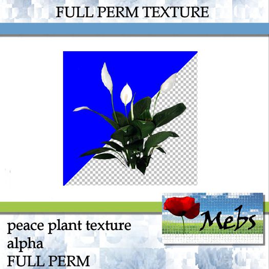 Peace Plant Texture FULL PERM (512X512)