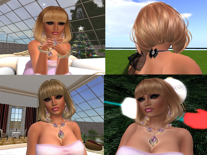 Mesh Hair blonde