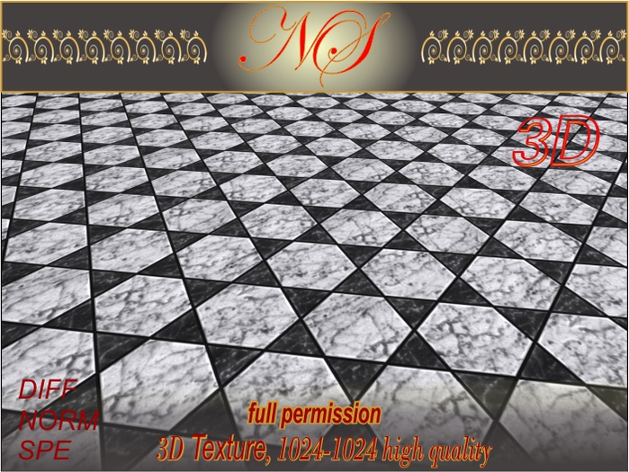 N_s 3d texture ceramic tile_CT001