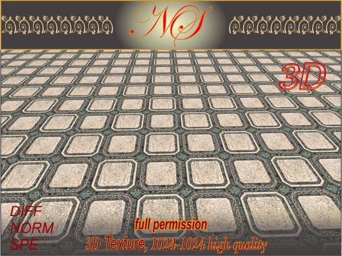N_s 3d texture ceramic tile_CT002