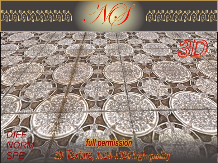 N_s 3d texture ceramic tile_CT003