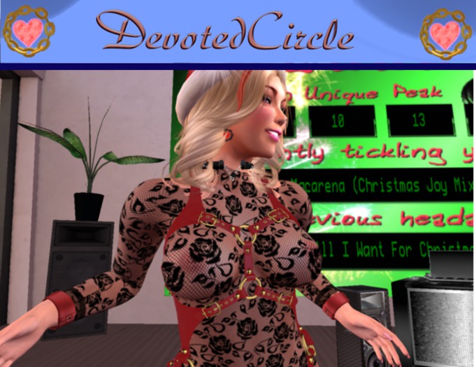 DC Lace Bodysuit Black /White