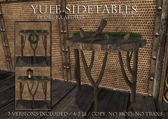 Yule Sidetables MP
