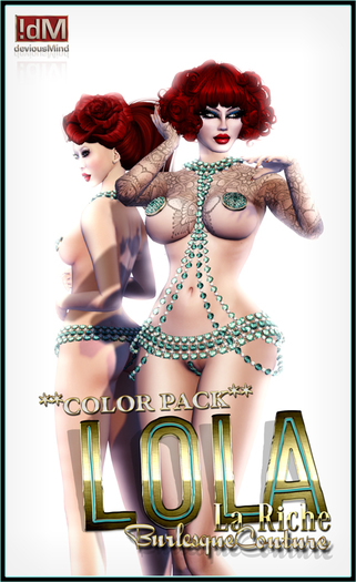 !dM deviousMind "Lola La Riche" **SIZE DEMOS**