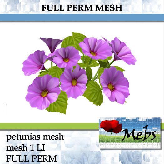 Petunias Mesh 1 LI
