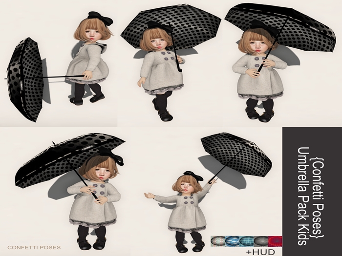 {Confetti Poses} Umbrella Pack Kids