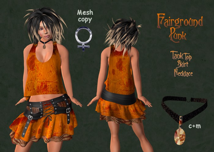 Absinthe, Art & Angels - Fairground Punk (Ladies Set)