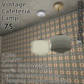 %Cafeteria Lamps (BothMetals) *MESH* Delivery Box