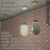 %Drugstore Lamps (BothMetals) *MESH* Delivery Box