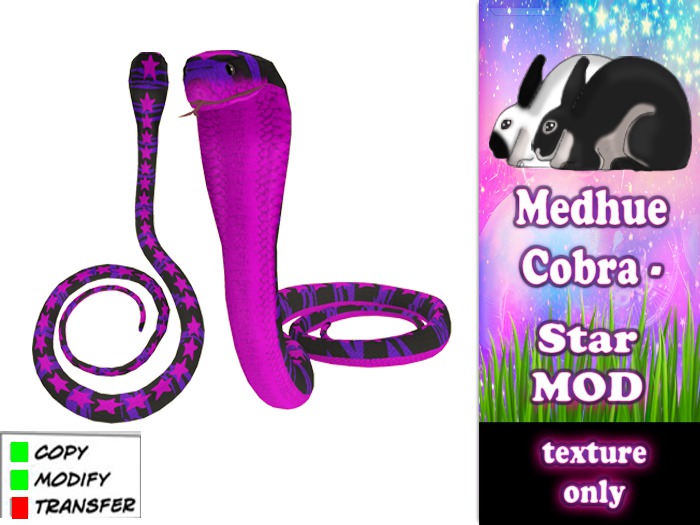 Medhue Cobra - Star - Pink P