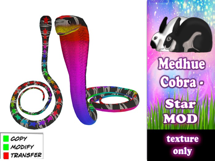 Medhue Cobra - Star - Rainbow