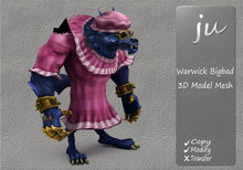 JU Warwick Bigbad 3D Model Mesh
