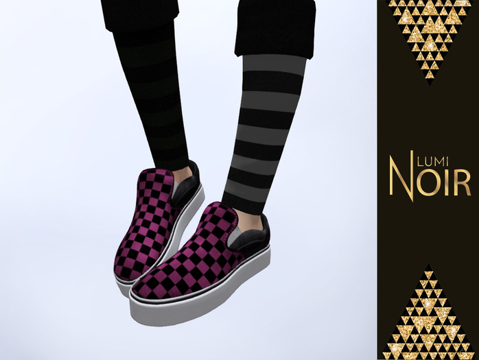 Lumi Noir - RISE Slip On - PINK