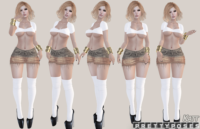 .prettyposes. (SET002) Katt poses