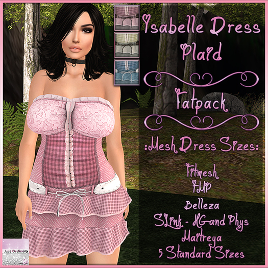 Isabelle Dress Plaid Fatpack
