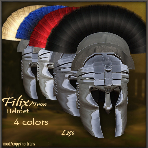 Helmet Filix T.E.D./Iron_4Colors