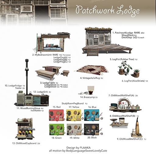 PLAAKA - StudyRoomPegBoard(Green)