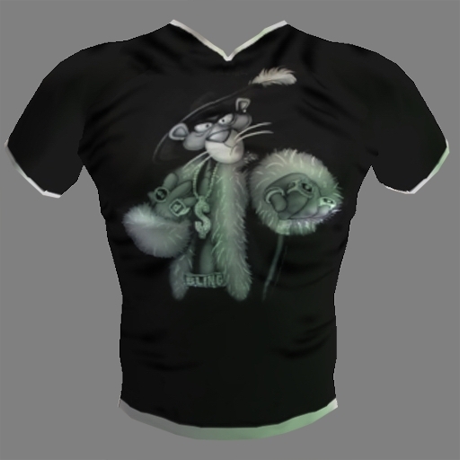 MGray - T-Shirt / V-Shirt PINKIN w Text on Back