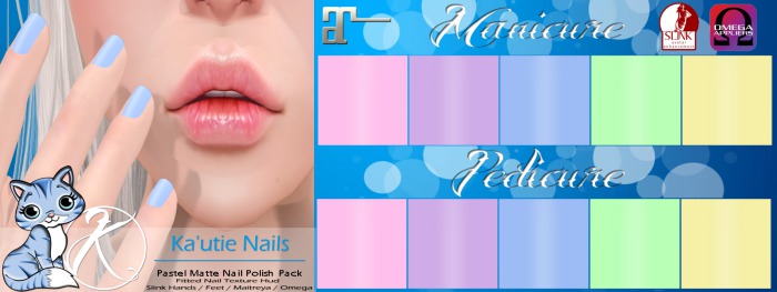 Ka'utie Nails - Basic Matte Pastel Polish
