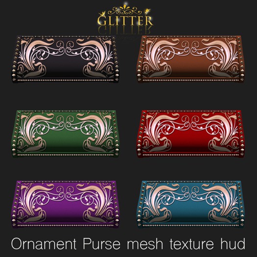 GLITTER - ORNAMENT Purse texture hud