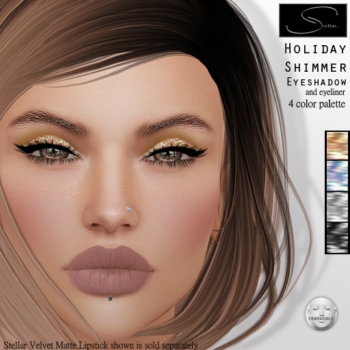 [Stellar] Holiday Shimmer Eye Shadow & Liner (LELUTKA)